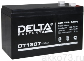 12V- 7 DELTA DT (DT 1207)