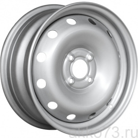 Диск 6*15 4*100 ET46 54,1 Хендэ Солярис, Киа Рио (Magnetto) Silver 15003 S AM