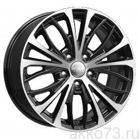 Диск iFree Toyota Camry V7 KC873 7,5*17 5*114,3 ЕТ45 60,1 Алмаз черный (74839)