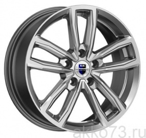 Диск КиК Каланг KC1086 6,5*17 5*108 EТ33 60,1 Дарк платинум (81757)
