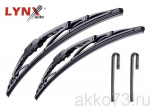 Комплект щеток стеклоочистителя LYNXauto 60+40 6040LR