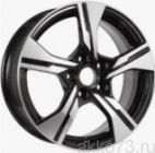 Диск iFree Nissan Qashqai KC1053 6,5*16 5*114,3 ЕТ40 66,1 Алмаз черный (80545)