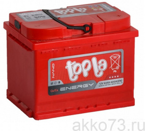 Аккумулятор 6СТ-60 TOPLA Energy обр.пол.