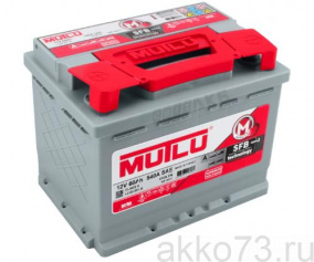Аккумулятор 6СТ-60 MUTLU SFB обр.пол. L2.60.054.A