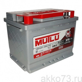Аккумулятор 6СТ-63 MUTLU SFB прям.пол.