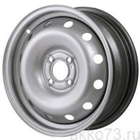 Диск 6*15 4*100 ET50 60,1 Лада Ларгус, Веста (ТЗСК) Silver