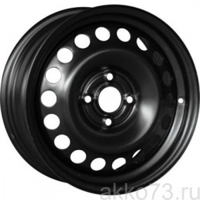 Диск 6*16 4*100 ET50 60,1 Рено Логан (TREBL) Black X40033