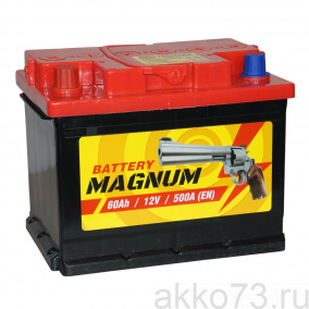 Аккумулятор 6СТ-60 Magnum прям.пол.