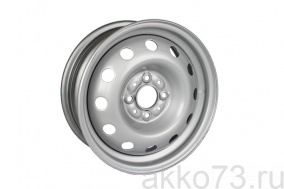 Диск 6*15 4*100 ET37 60,1 Рено Сандеро-Стэпвэй (Magnetto) Silver (15010 S AM)