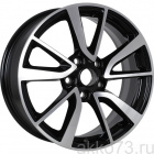 Диск КиК Nissan Qashqai KC699 7*17 5*114,3 ЕТ40 66,1 Алмаз черный (65551)