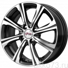 Диск iFree Апероль KC862 6*15 4*100 ET40 60,1 Блэк Джек (365803)