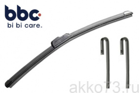 Щетка стеклоочистителя BiBiCare 40см бескаркасная 4902