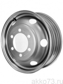 Диск 5,5*16 6*170 ET106 130 ГАЗ 3302 (Asterro) 1100 кг Silver усиленный (TC1607CX)