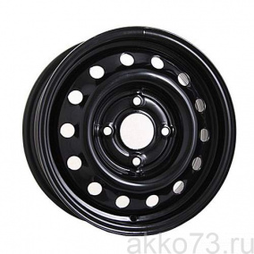 Диск 6*15 4*100 ET50 60,1 Лада Ларгус, Веста (Евродиск) Black (9304652)