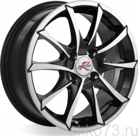 Диск X'trikeRST Vesta R035 6*15 4*100 ЕТ50 60,1 BK/FP (40701) max 500 kg