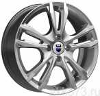 Диск КиК Samara KC866 6*16 5*114,3 ЕТ50 67,1 Дарк платинум (77287)